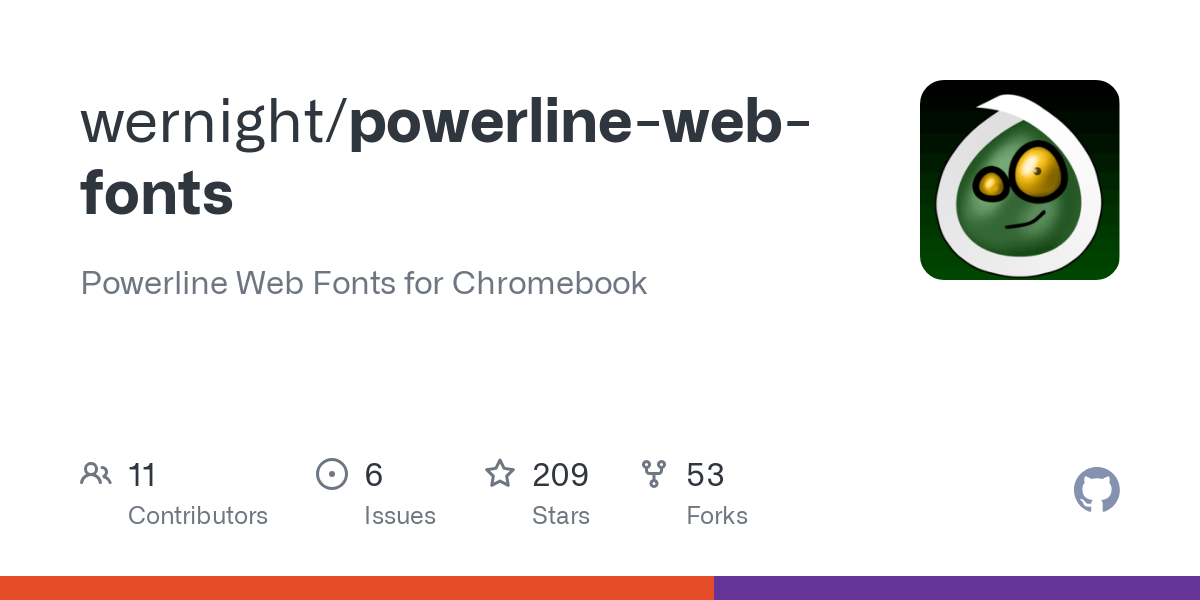 powerline web fonts
