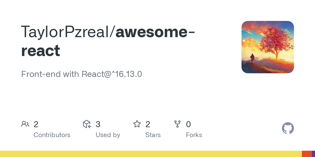 awesome react