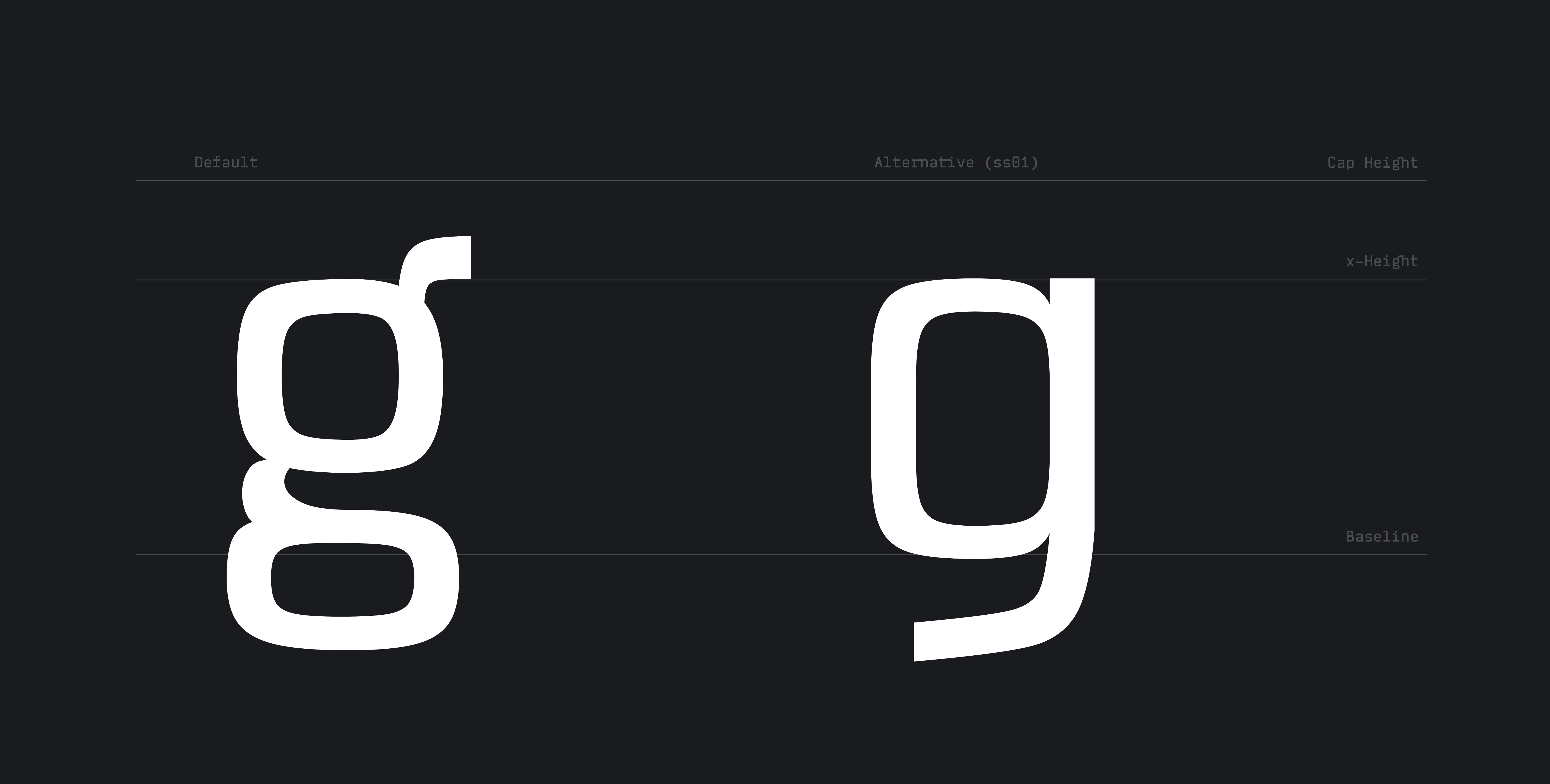Wumpus Mono Alternative g