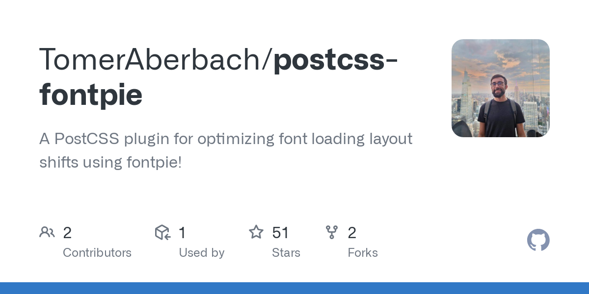 postcss fontpie