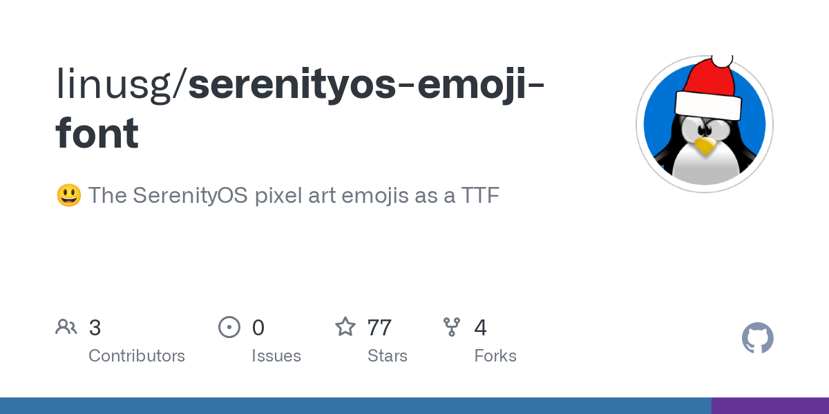 serenityos emoji font