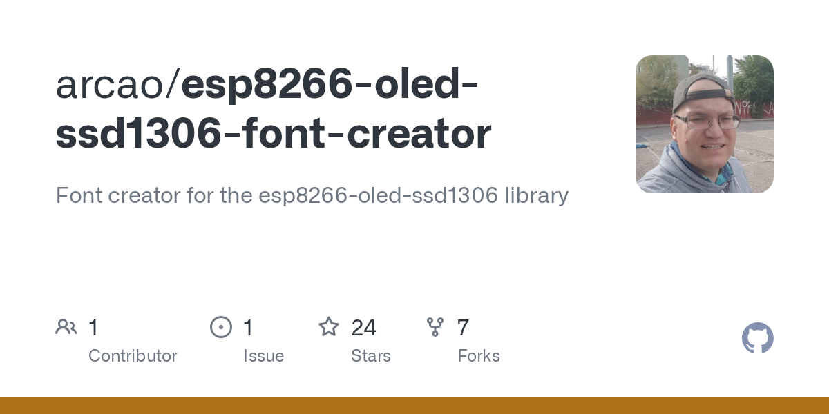 esp8266 oled ssd1306 font creator