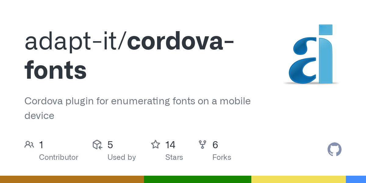 cordova fonts