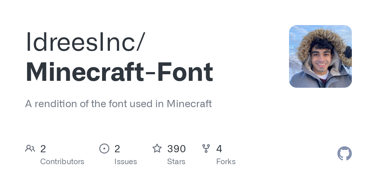 Minecraft Font