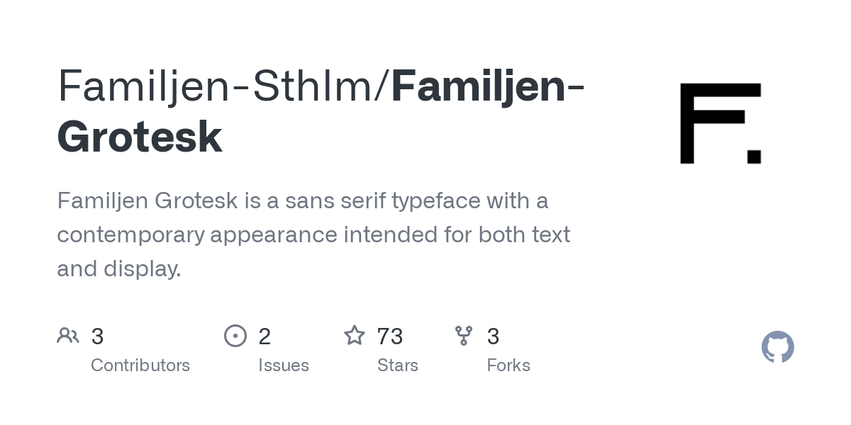 Familjen Grotesk