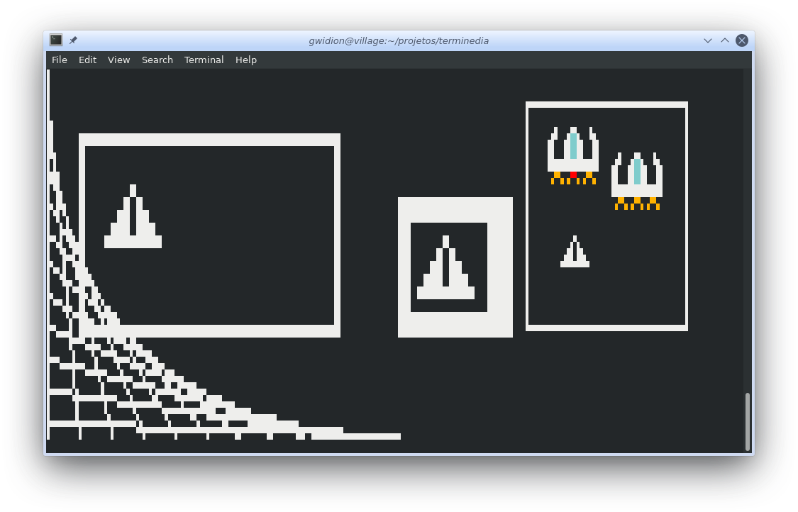 Messy screenshot with current capabilities