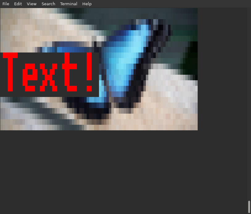 Image rendering and big-text