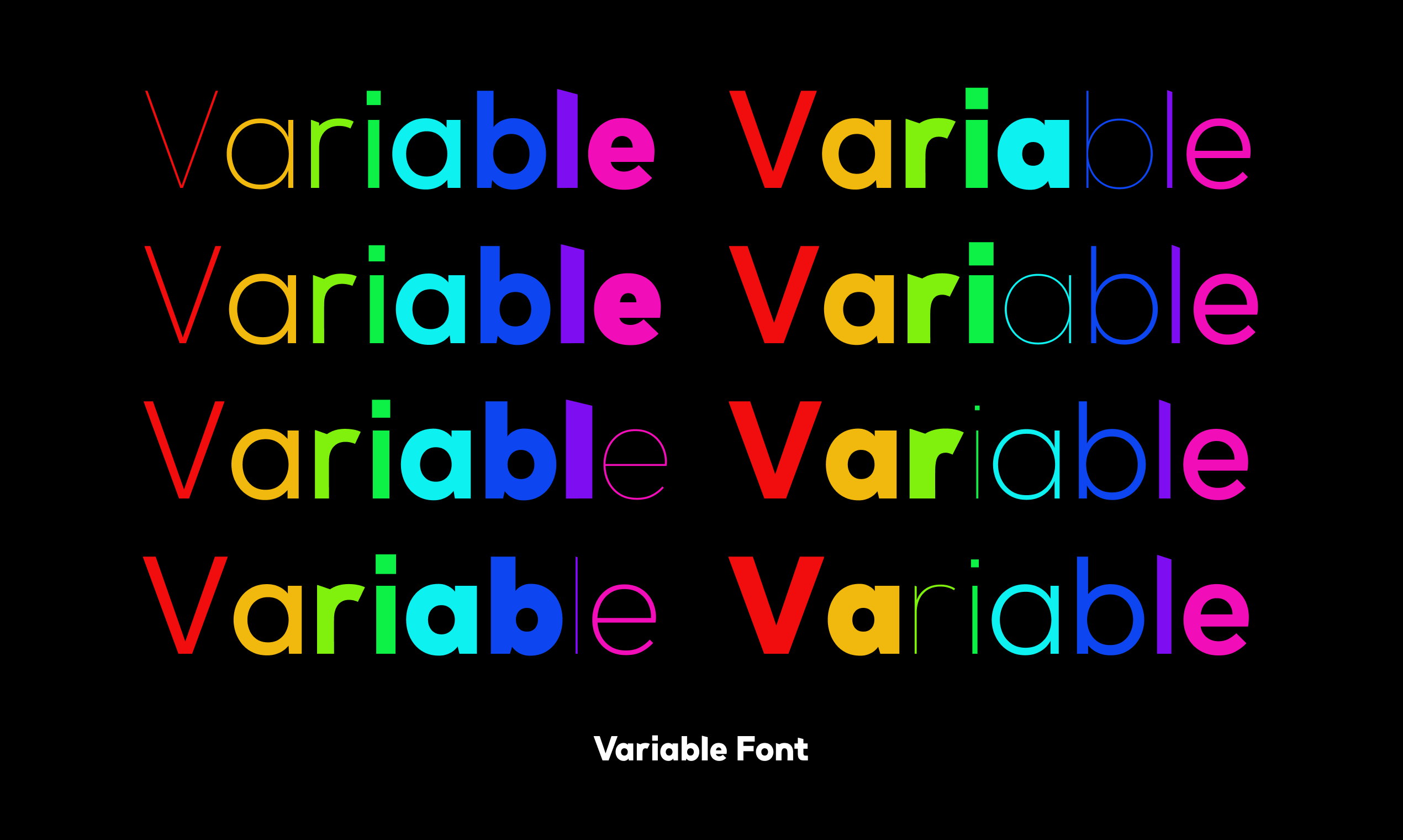 Variable font