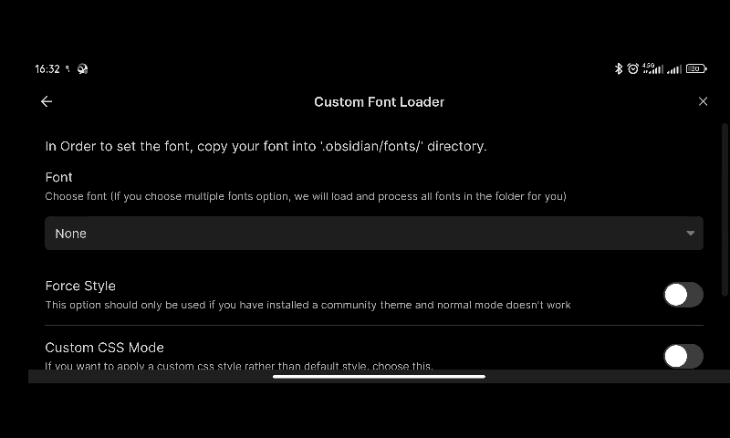 Multiple-fonts-config