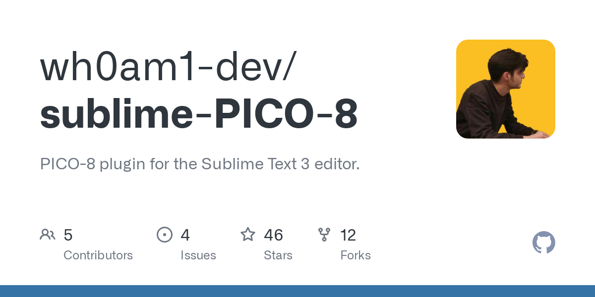 sublime PICO 8