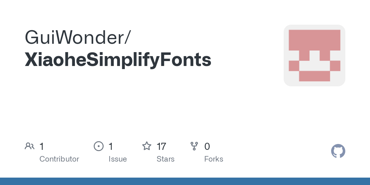 XiaoheSimplifyFonts