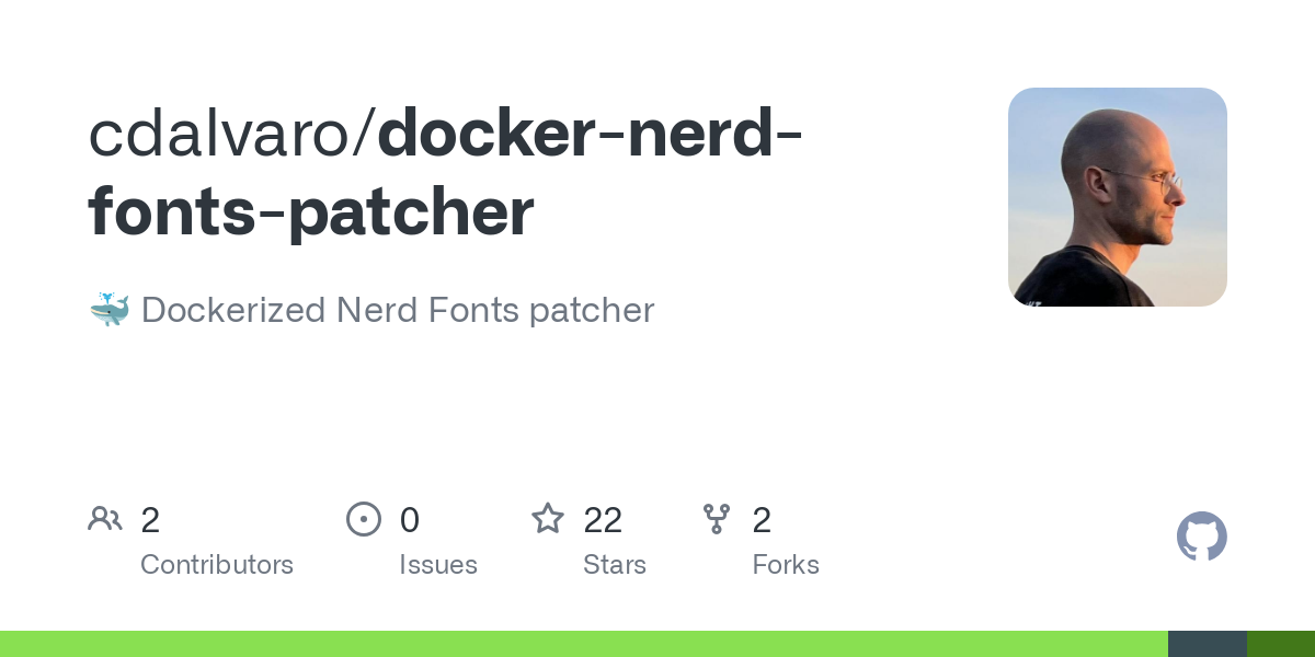 docker nerd fonts patcher
