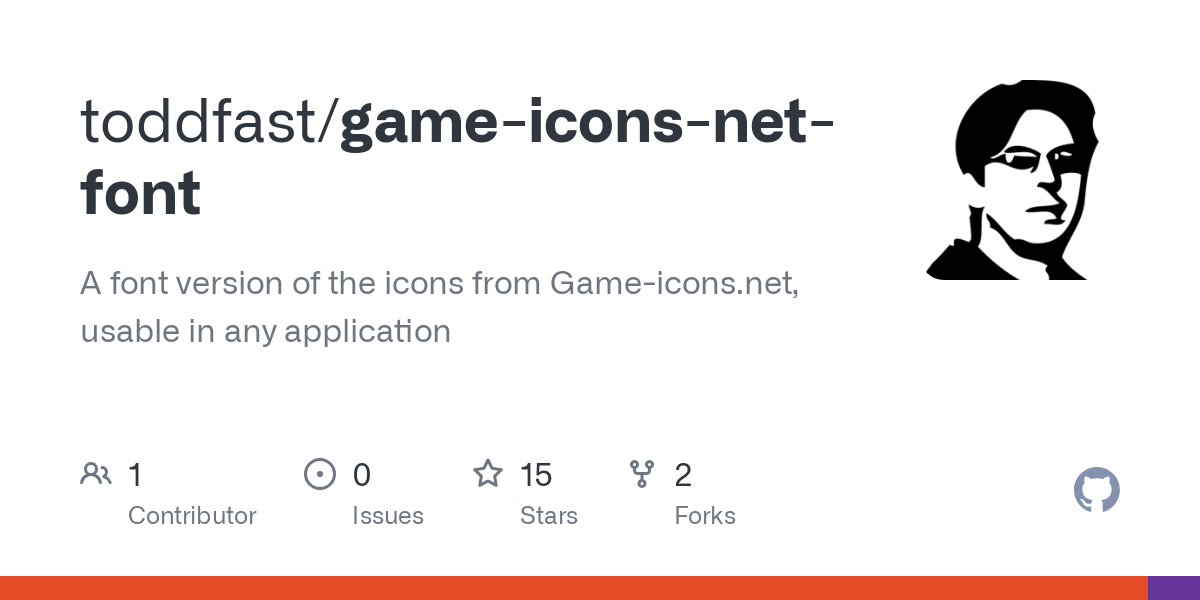 game icons net font