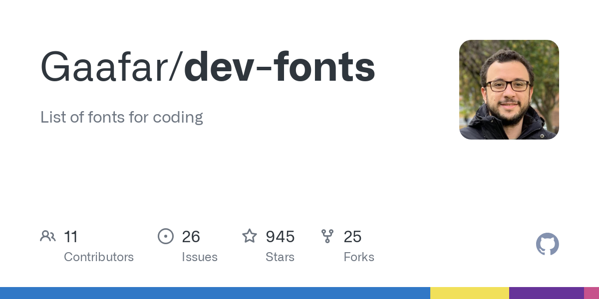 dev fonts
