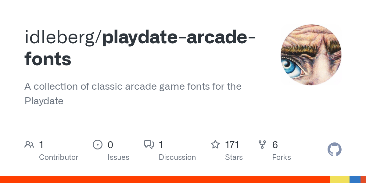 playdate arcade fonts