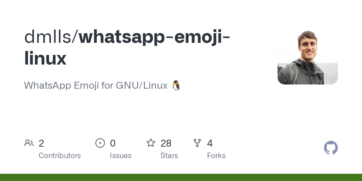 whatsapp emoji linux