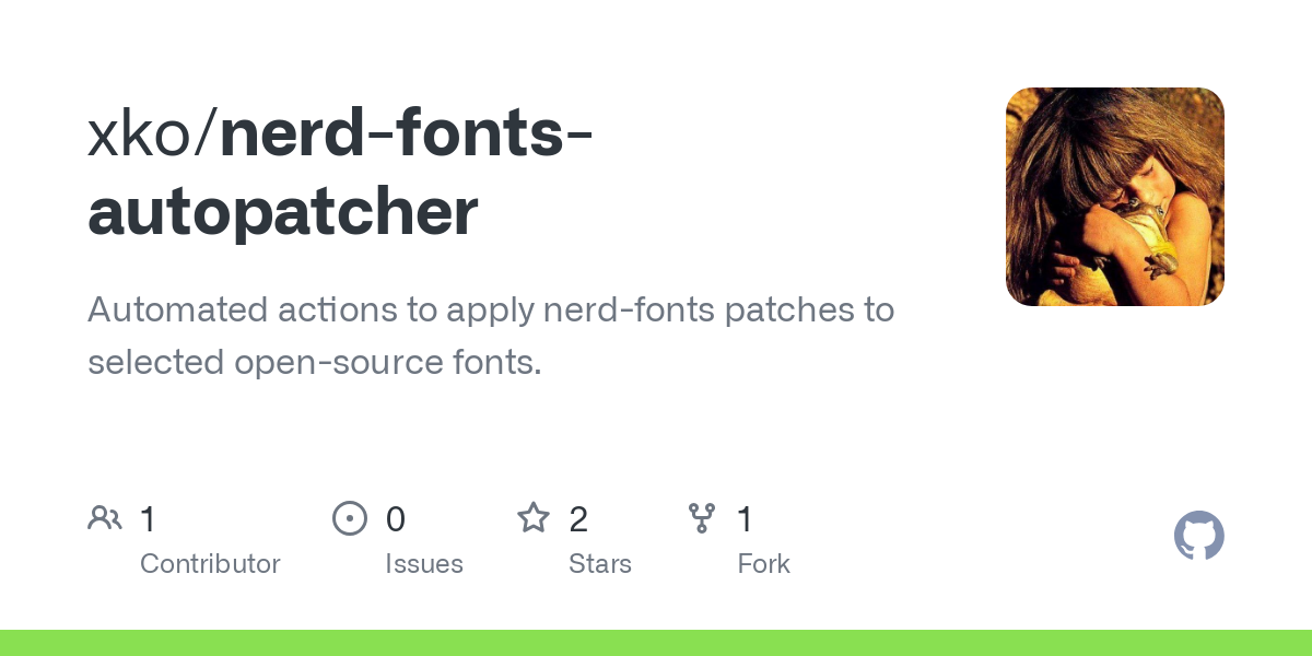 nerd fonts autopatcher