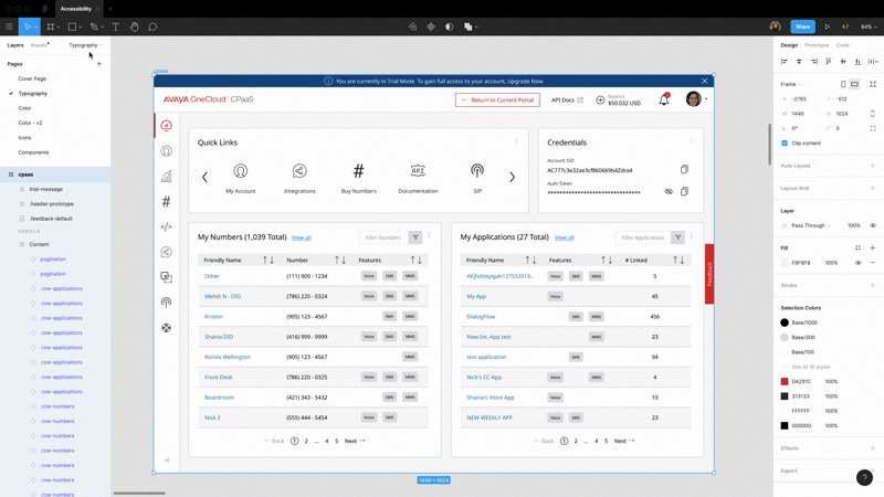 GIF of using the plugin