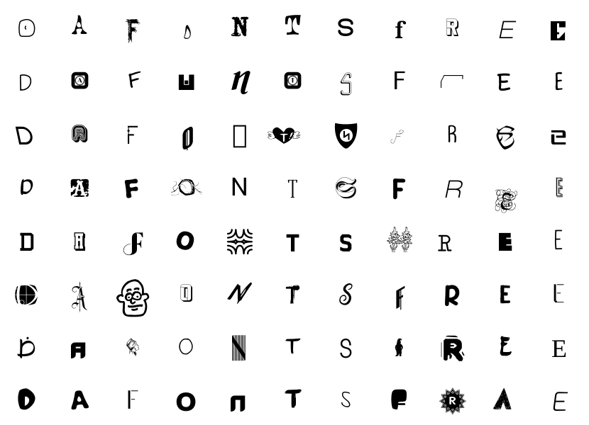 Header image says dafonts free in changing fonts.