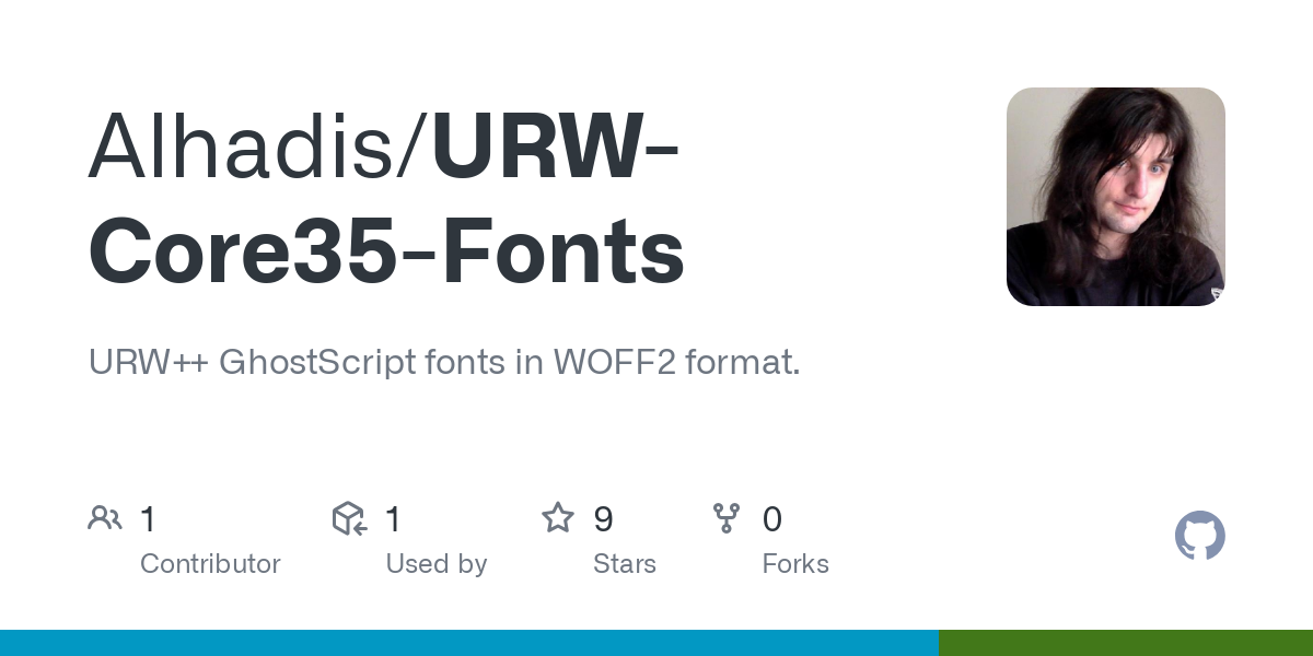 URW Core35 Fonts