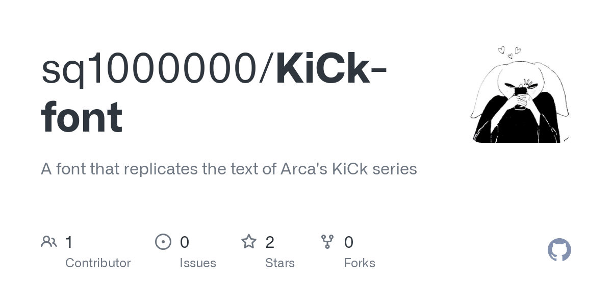 KiCk font