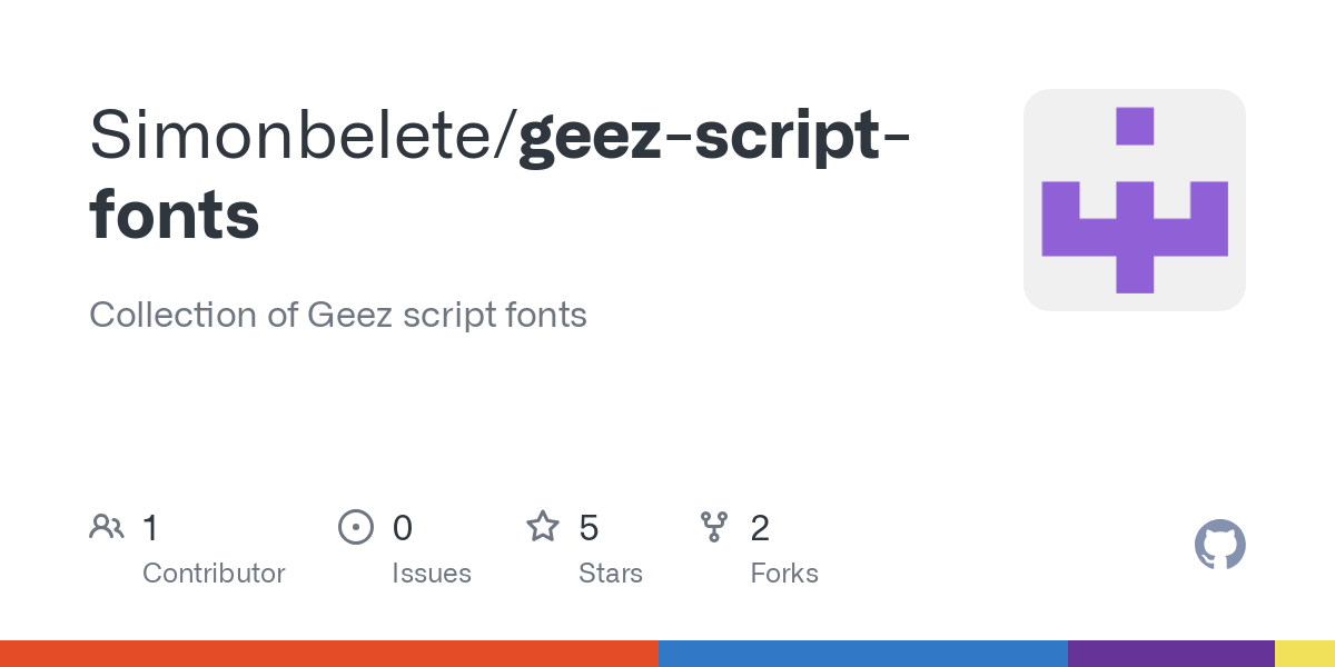 geez script fonts