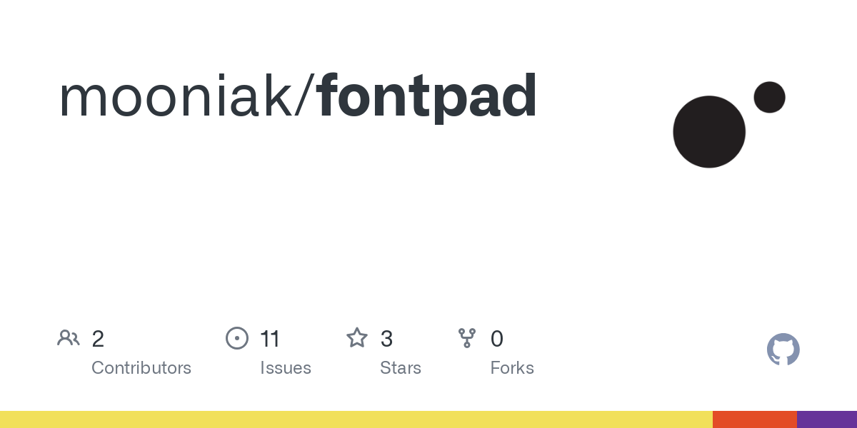 fontpad