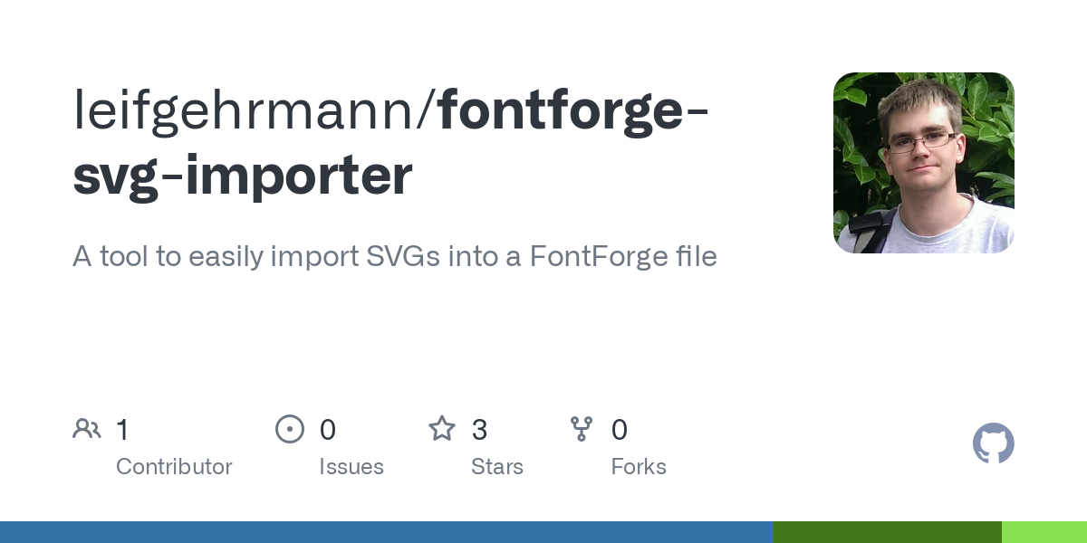 fontforge svg importer