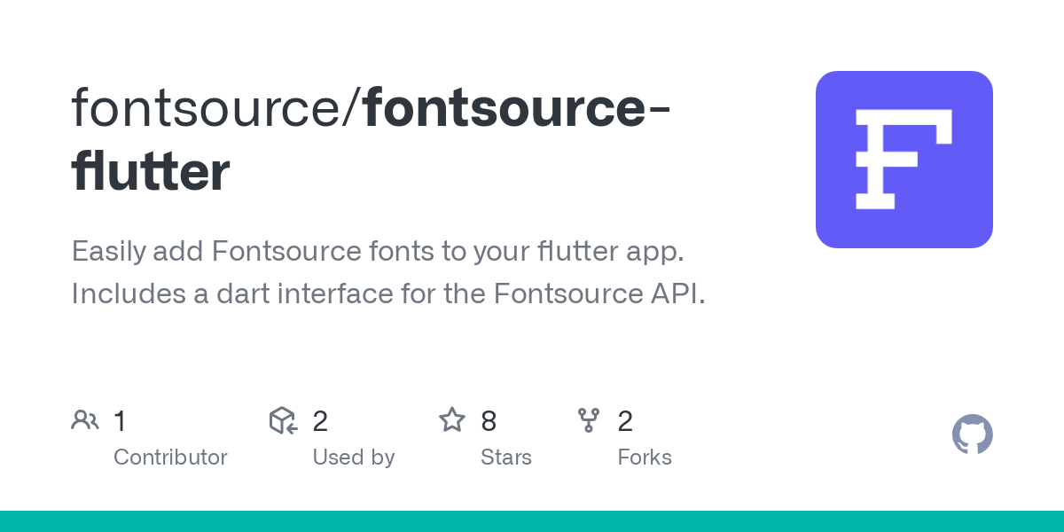 fontsource flutter