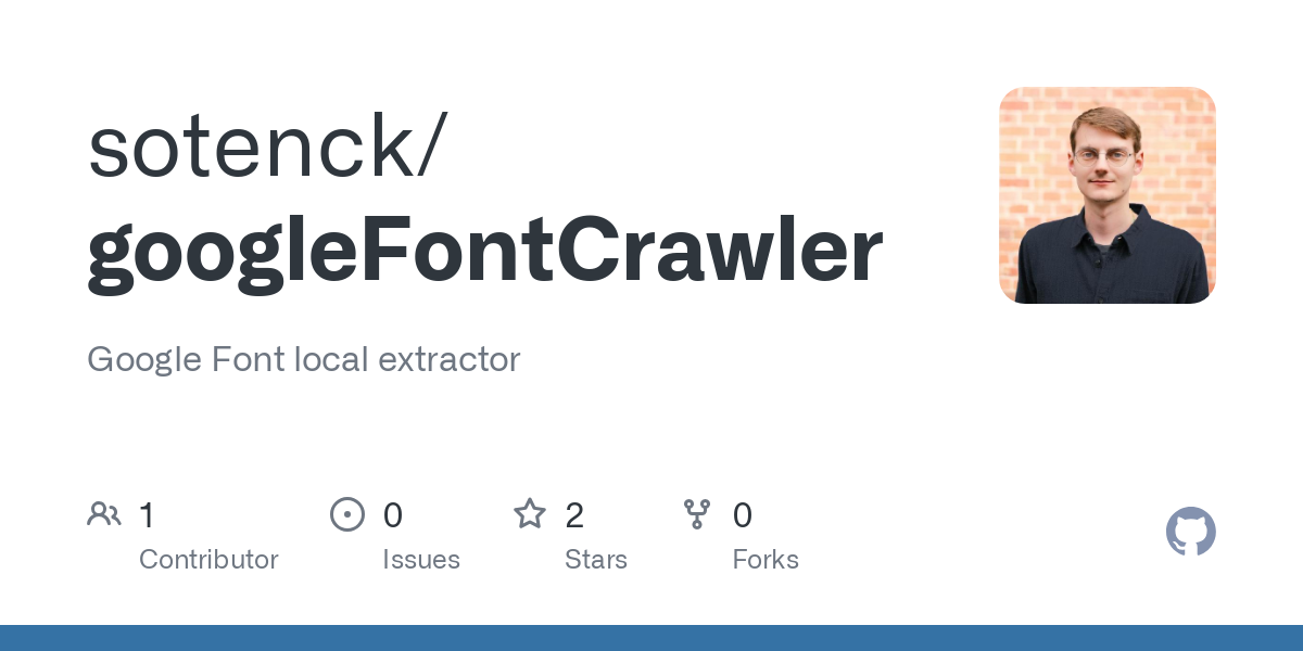 googleFontCrawler