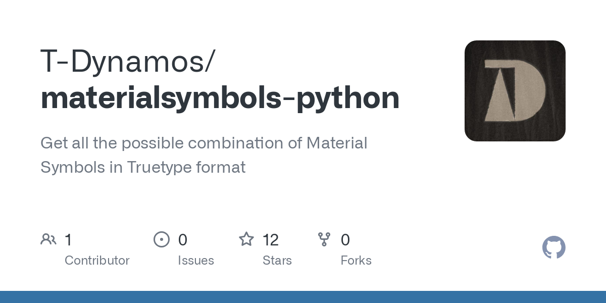 materialsymbols python