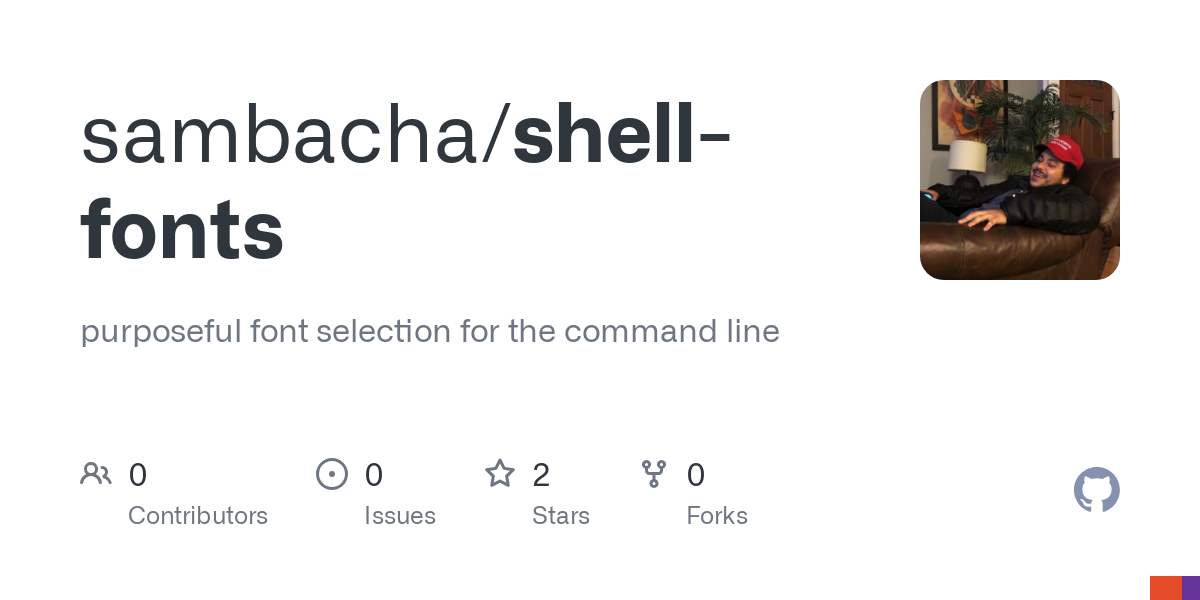 shell fonts