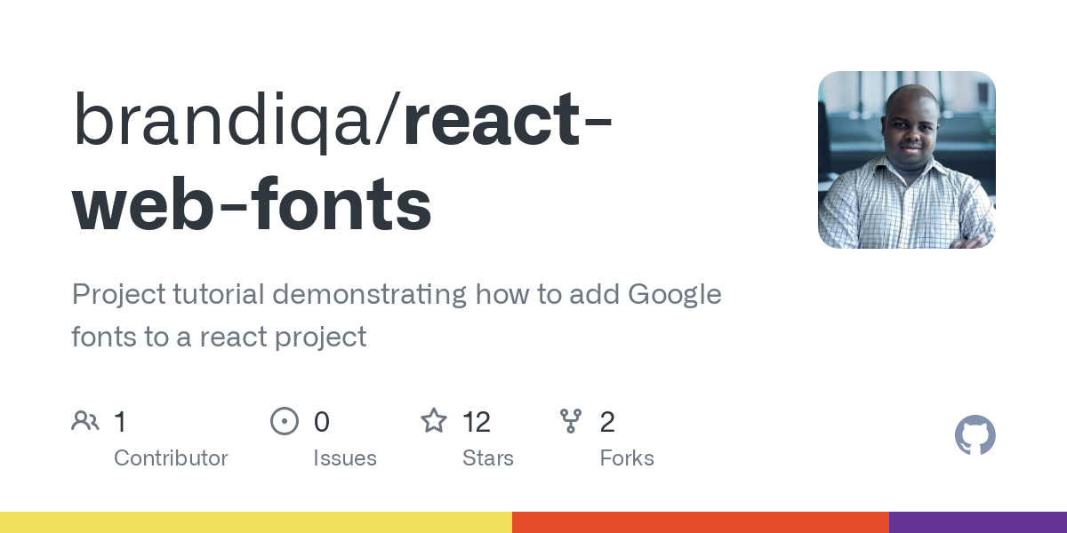 react web fonts
