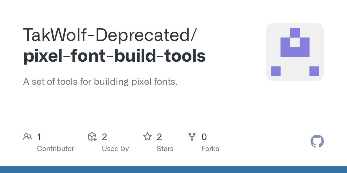 pixel font build tools