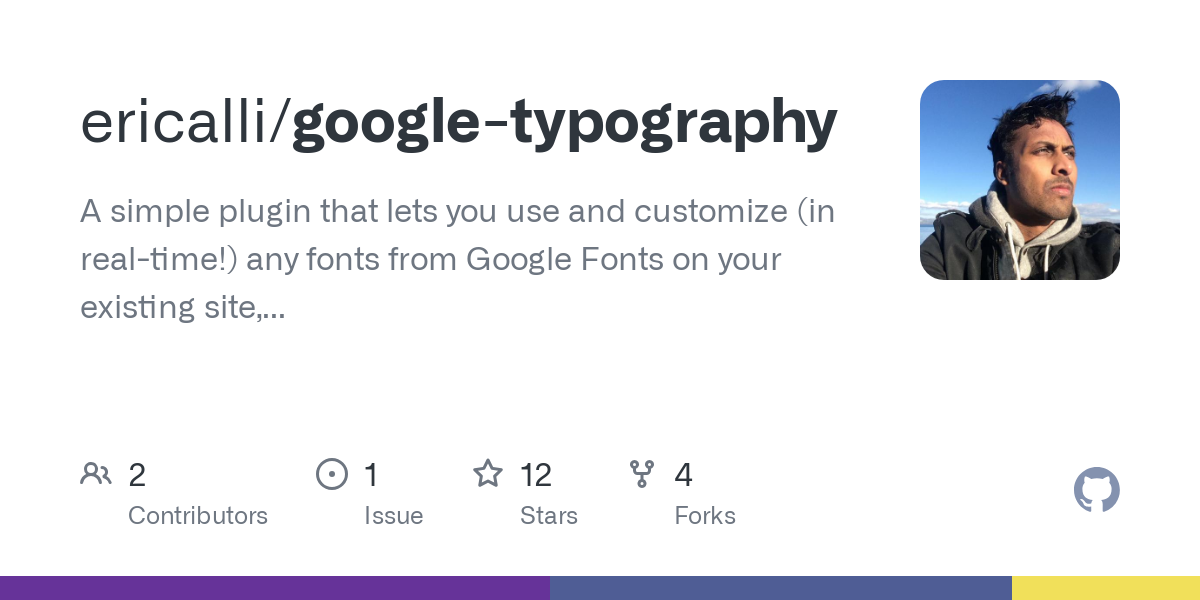 google typography