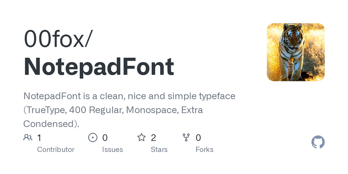 NotepadFont