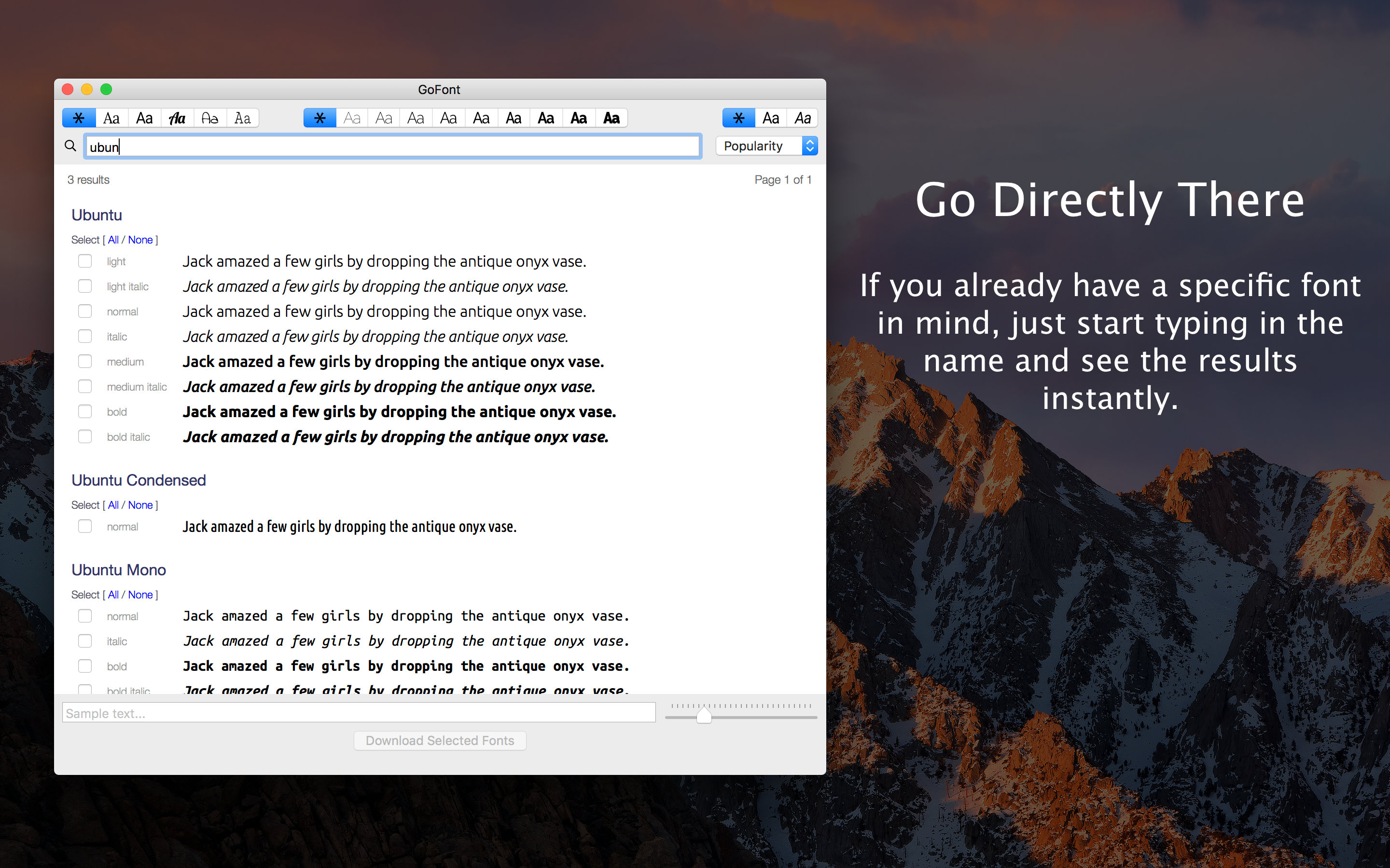 Screenshot Searching