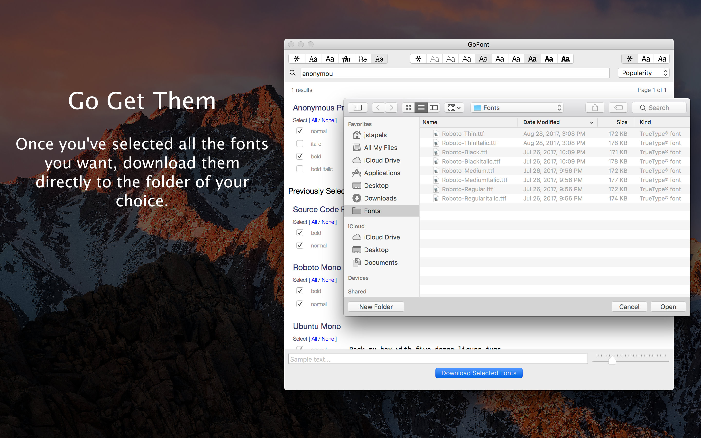 Screenshot Downloading
