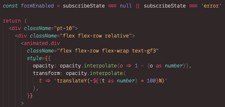 Visualização das fontes em um editor de código