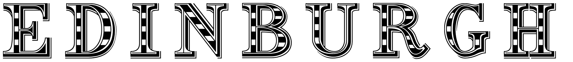 A preview of "GW Bacon Title Regular"