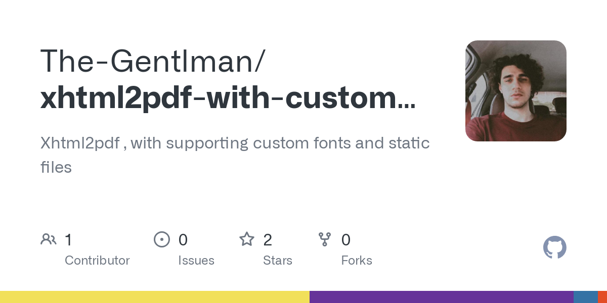 xhtml2pdf with custom fonts and static files