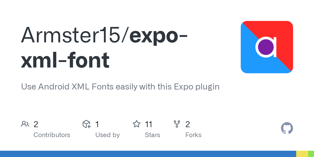 expo xml font
