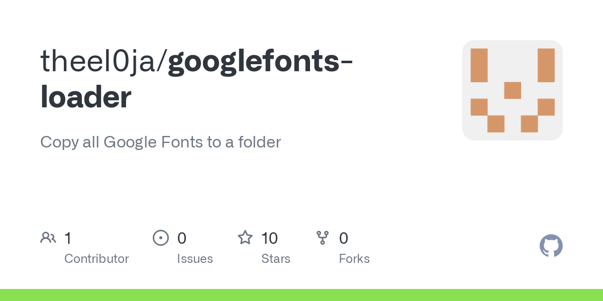 googlefonts loader