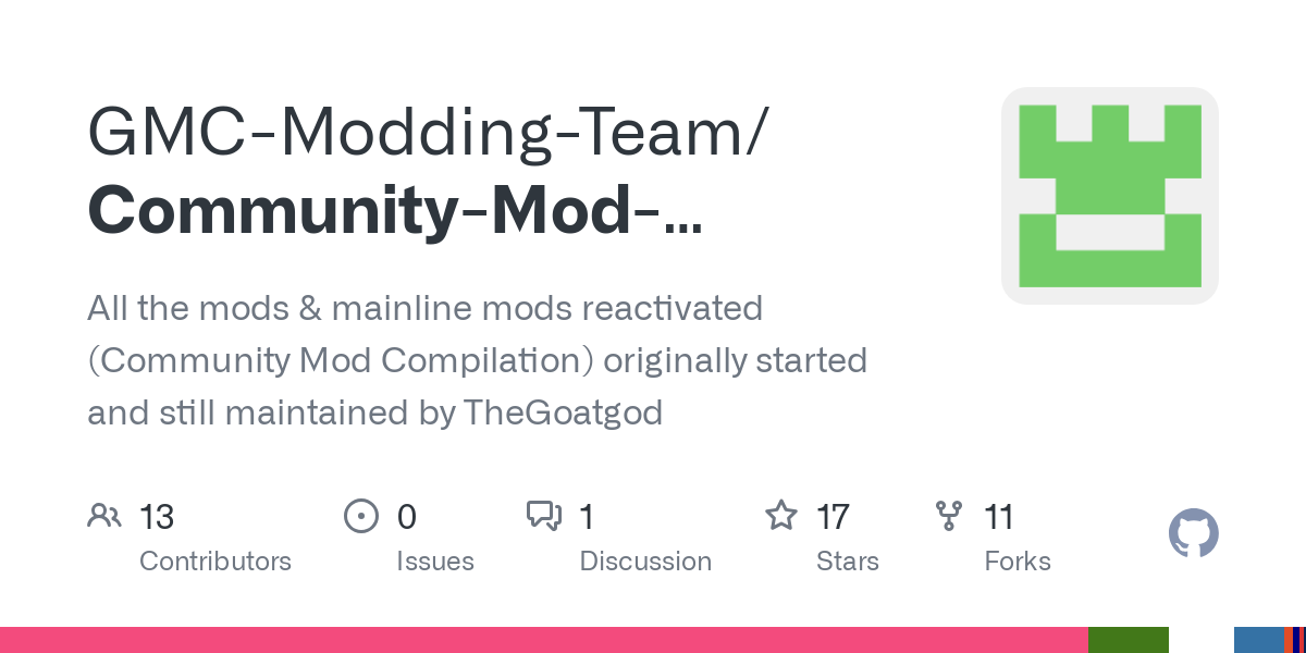 Community Mod Compilation Deprecated