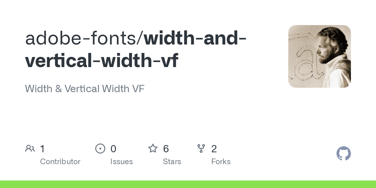 width and vertical width vf