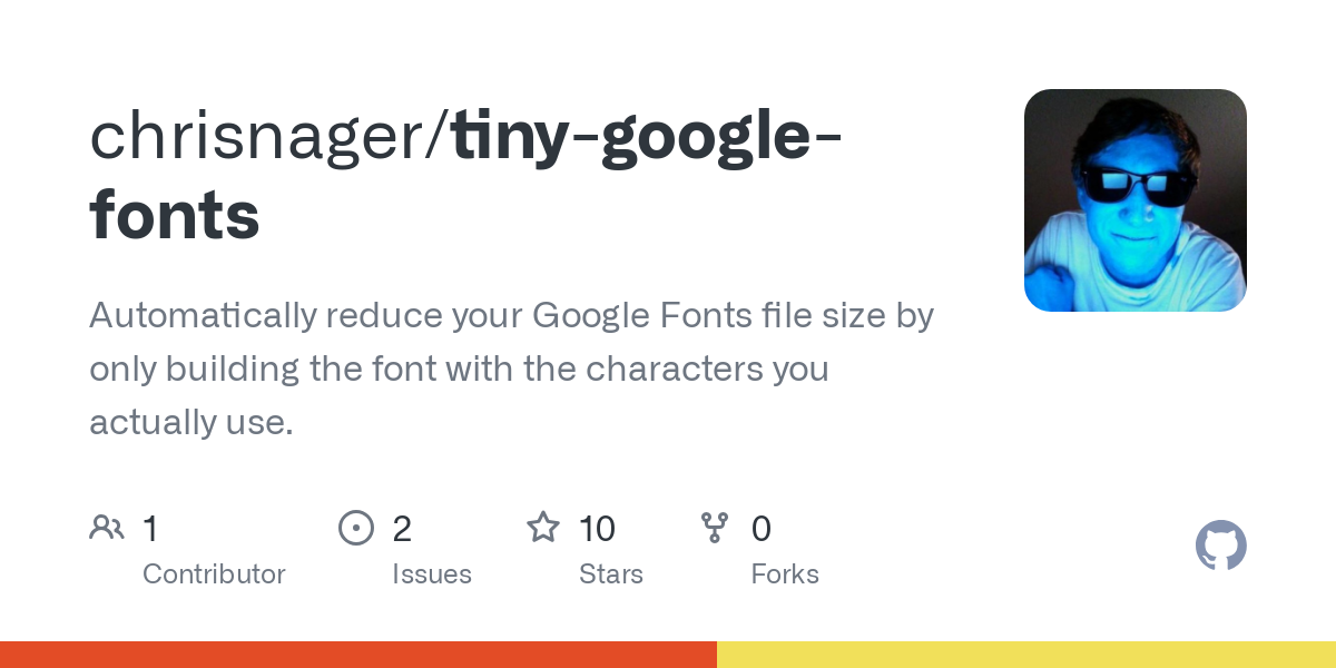 tiny google fonts