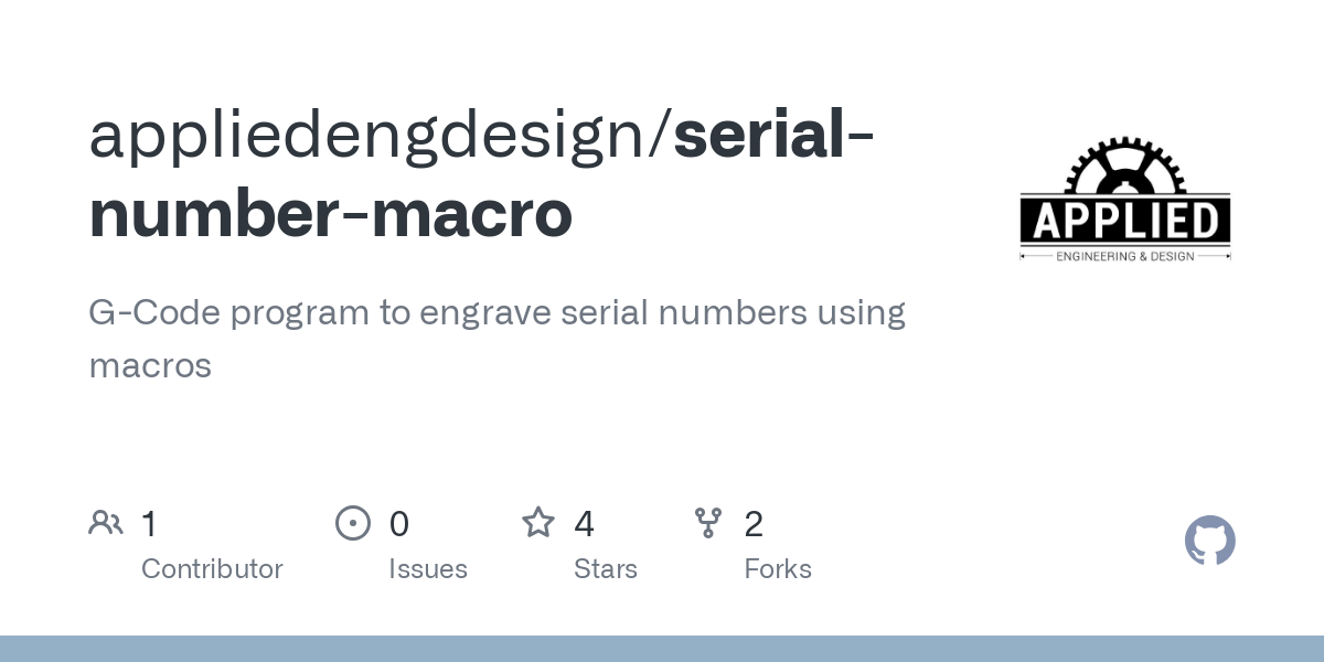 serial number macro
