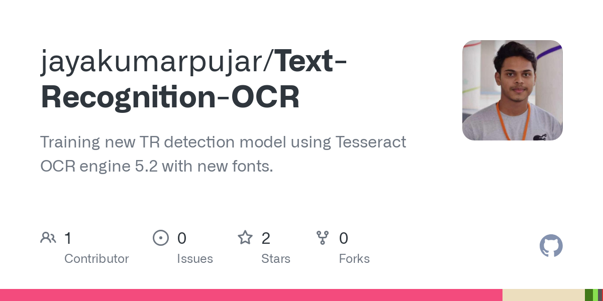 Text Recognition OCR