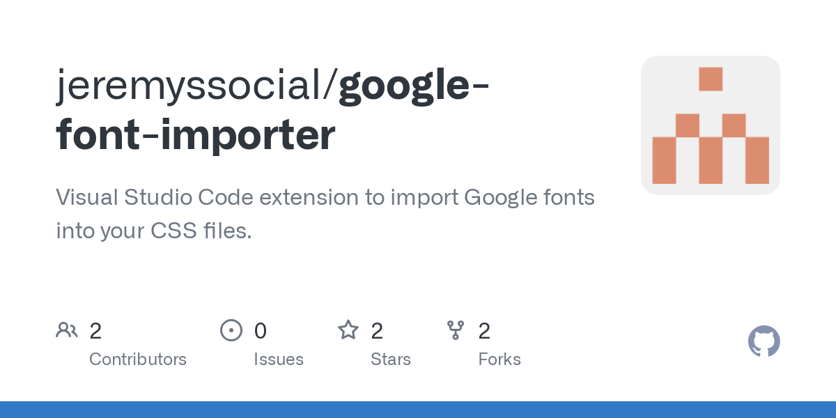 google font importer