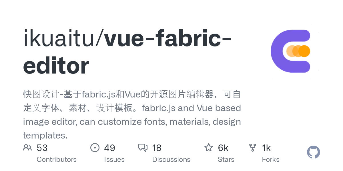 vue fabric editor